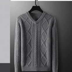 Truien & Vesten Heren*BENJAMIN - Luchtige gebreide trui voor mannen, perfect voor de lente en zomer