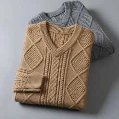 Truien & Vesten Heren*BENJAMIN - Luchtige gebreide trui voor mannen, perfect voor de lente en zomer