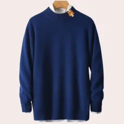 Truien & Vesten Heren*BERNARDO - Luchtige Gebreide Trui voor Heren, Perfect voor de Lente en Zomer