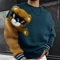 Shirts Heren*Bernd - Stijlvol Heren Zomersweatshirt