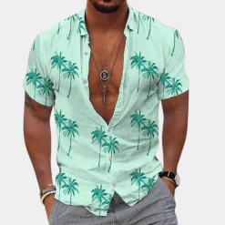 Shirts Heren*Berne - Eenvoudig herenoverhemd voor de zomer