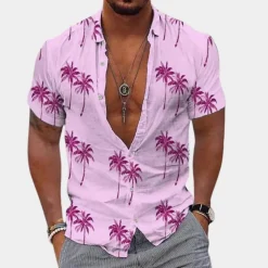 Shirts Heren*Berne - Eenvoudig herenoverhemd voor de zomer