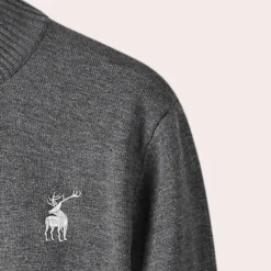 Truien & Vesten Heren*BIRNEY - Stijlvolle Zomerse Trui voor Heren Grijs