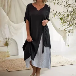Jurken & Jumpsuits Dames*BJORG - Elegante zomerjurk voor zonnige dagen