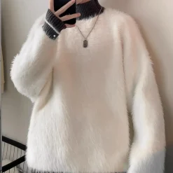 Truien & Vesten Heren*BLAC - Geraffineerde Trui voor Heren Wit