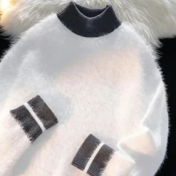 Truien & Vesten Heren*BLAC - Geraffineerde Trui voor Heren Wit