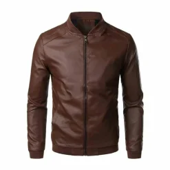 Leren Jassen Heren|Jassen Heren*BOGDAN - Moderne zomerjas