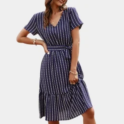 Jurken & Jumpsuits Dames*Bohemian zomer midi-jurk voor dames