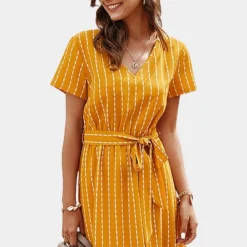 Jurken & Jumpsuits Dames*Bohemian zomer midi-jurk voor dames