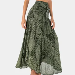 Broeken & Rokken Dames*Bohemian zomerse maxirok voor dames