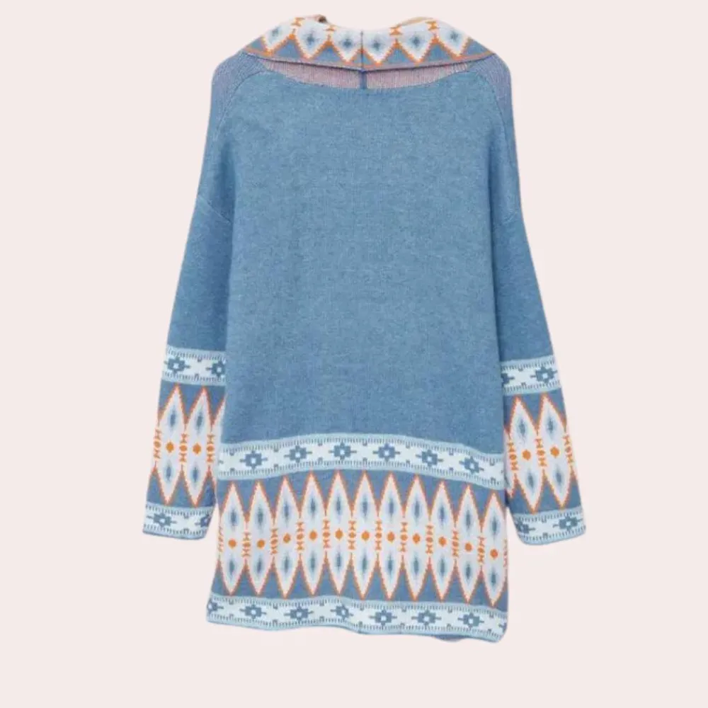 Truien & Vesten Dames*Boho stijl dames zomer vest Donkerblauw