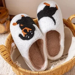 Damesschoenen*BOYANA - Luxe Zomer Huis Pantoffels voor Dames Wit