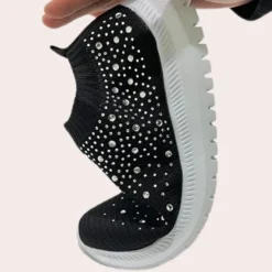 Damesschoenen*Breda - Stijlvolle slip-on sneakers voor dames - Perfect voor de zomer