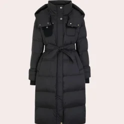 Jassen Dames*BRENDA - Trendy Gewatteerde Jas voor Dames Zwart