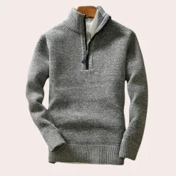 Truien & Vesten Heren*BRICE - Comfortabele Halsrits Trui voor Heren - Lente/Zomer Editie