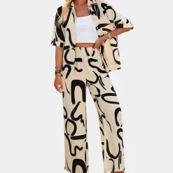 Sets Dames*Brigida - Zomerse dames tweedelige set voor de lente en zomer