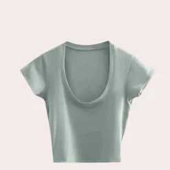 Topjes & Shirts Dames*Brigitte - Casual Zomerse T-shirt voor dames