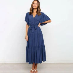 Jurken & Jumpsuits Dames*BRYNLEE - Modieuze zomerse casual jurk
