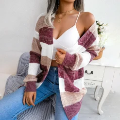 Truien & Vesten Dames*CADENCE - Slim en stijlvol zomer vest