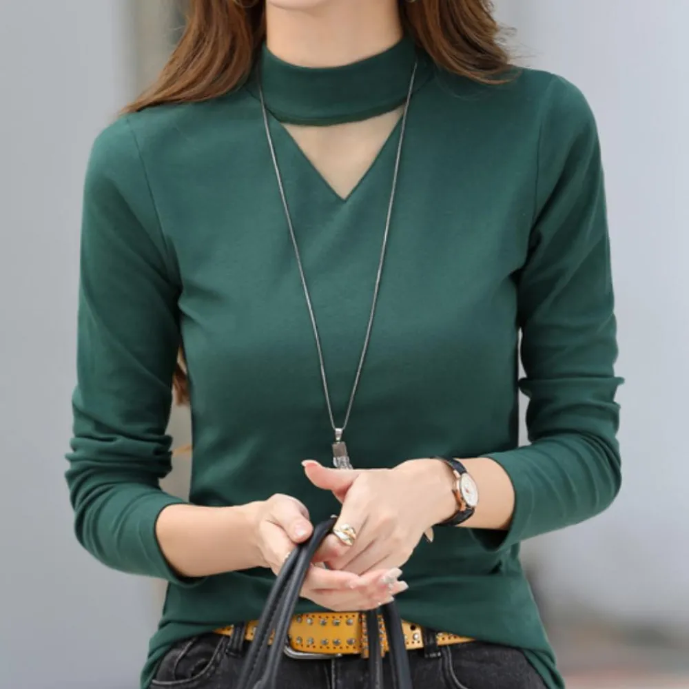 Topjes & Shirts Dames*Callista - Luchtig Zomershirt met Stijlvolle V-Halslijn voor Vrouwen