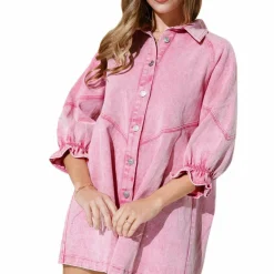 Jurken & Jumpsuits Dames*CAMBRIA - Stijlvolle zomer mini jurk