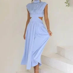 Jurken & Jumpsuits Dames*CAMILA - Elegante mouwloze zomerjurk