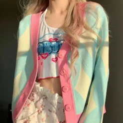 Truien & Vesten Dames*CAMILIA - Elegante Zomervest voor Dames Blauw