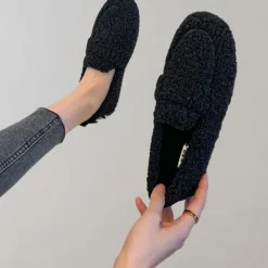 Damesschoenen*Camilla - Zachte pluche damesloafers voor de zomer