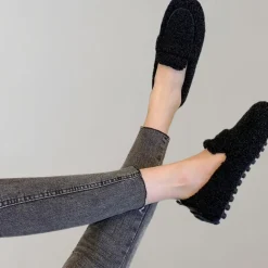 Damesschoenen*Camilla - Zachte pluche damesloafers voor de zomer