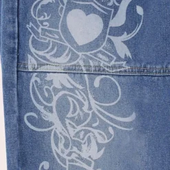 Broeken & Rokken Dames*Cargo jeans voor dames - Perfect voor de zomer Blauw