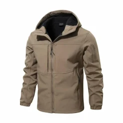 Jassen Heren*CARLO - Lichte fleece outdoor zomerjas voor heren