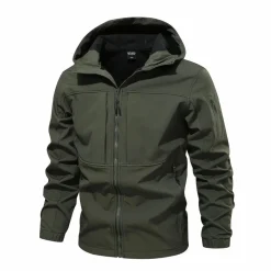 Jassen Heren*CARLO - Lichte fleece outdoor zomerjas voor heren