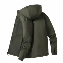 Jassen Heren*CARLO - Lichte fleece outdoor zomerjas voor heren