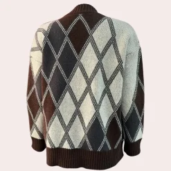 Truien & Vesten Dames*CAROL - Elegante Zomervest voor Dames Bruin