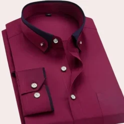 Shirts Heren*Caspian - Stijlvol herenoverhemd met knopen voor de zomer