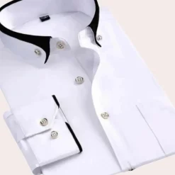 Shirts Heren*Caspian - Stijlvol herenoverhemd met knopen voor de zomer