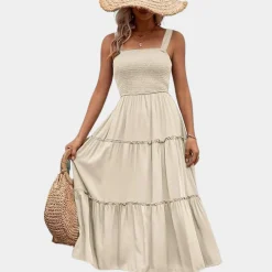 Jurken & Jumpsuits Dames*Casual ademende damesjurk voor de zomer