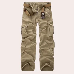 Broeken Heren*Casual cargo zomerbroek voor heren