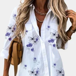 Topjes & Shirts Dames*Casual en comfortabel zomershirt voor dames - Perfect voor zonnige lentedagen
