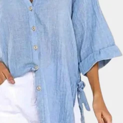 Blazers & Blouses Dames*Casual en comfortabele damesblouse voor de zomer