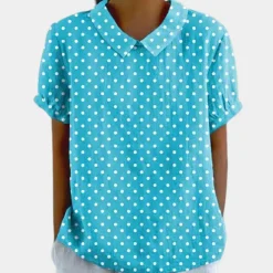 Blazers & Blouses Dames*Casual en kleurrijke damesblouse voor de zomer