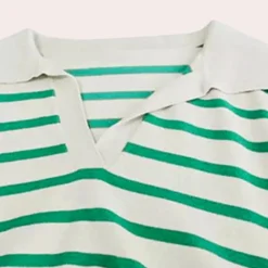 Truien & Vesten Dames*Casual gestreepte damestrui voor de zomer
