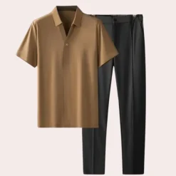 Sets Heren*Casual heren tweedelige zomerset