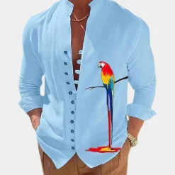 Shirts Heren*Casual herenoverhemd voor de zomer