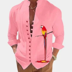 Shirts Heren*Casual herenoverhemd voor de zomer