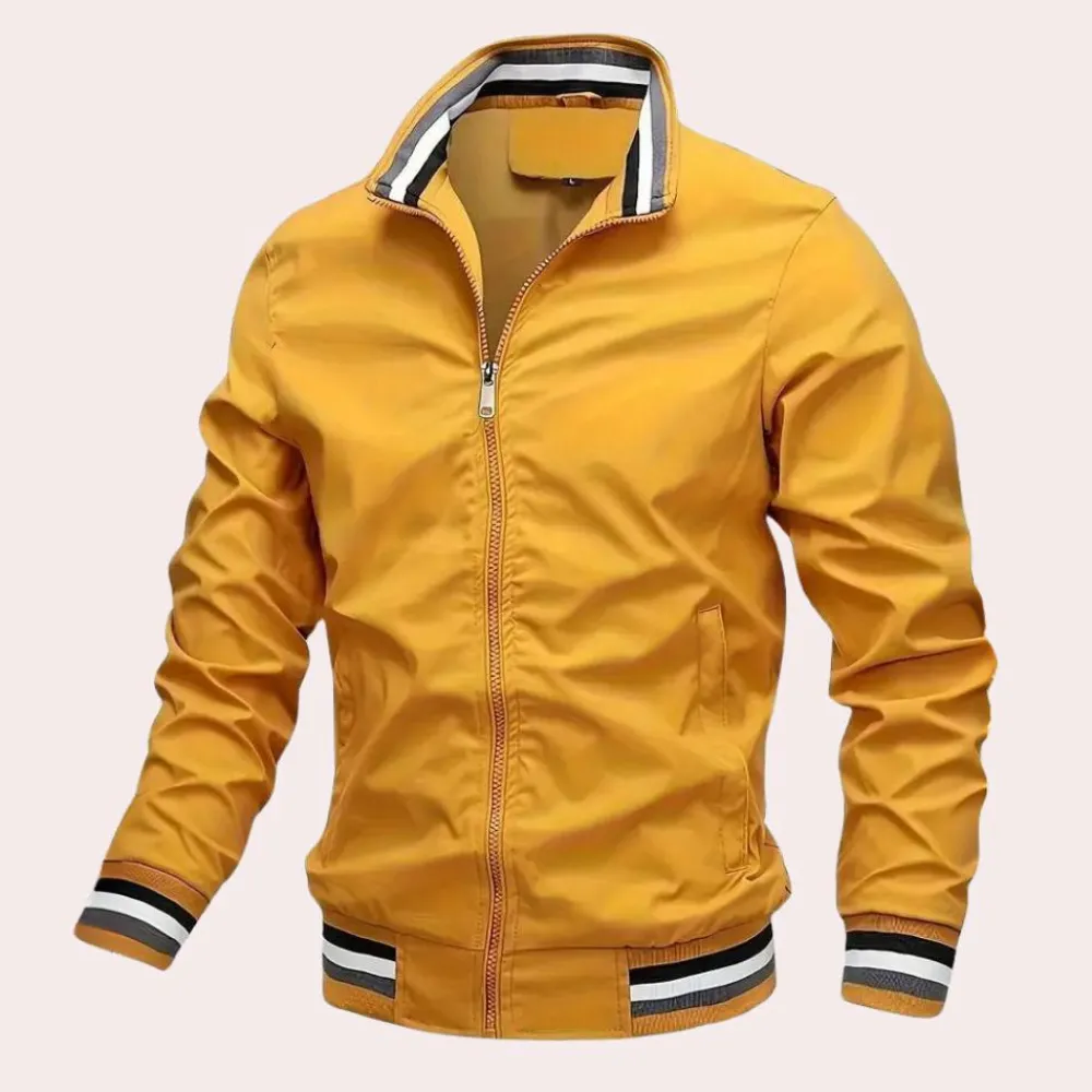 Jassen Heren*Casual zomer herenjack Oranje