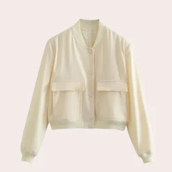 Jassen Dames*Casual zomer bomberjack voor dames