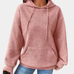 Truien & Vesten Dames*Casual zomer capuchon met trekkoord voor dames