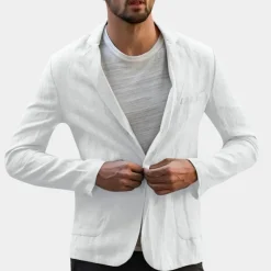 Jassen Heren*Casual zomer herenblazer
