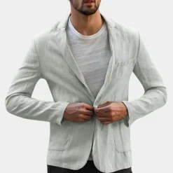 Jassen Heren*Casual zomer herenblazer